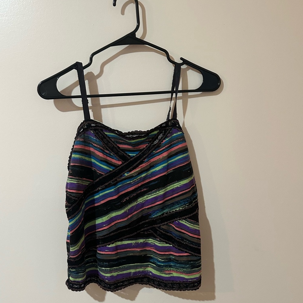 Multicolor Striped Women's Top